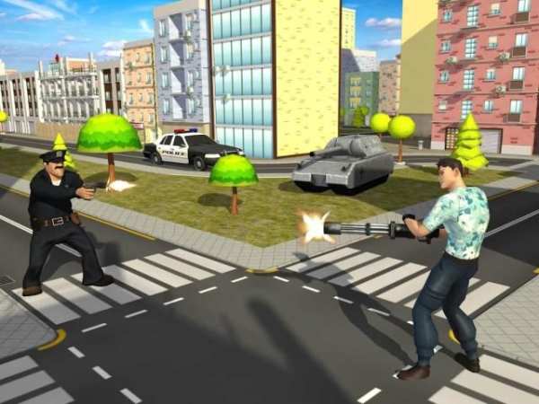 Grand City Crime Simulator स्क्रीनशॉट 7