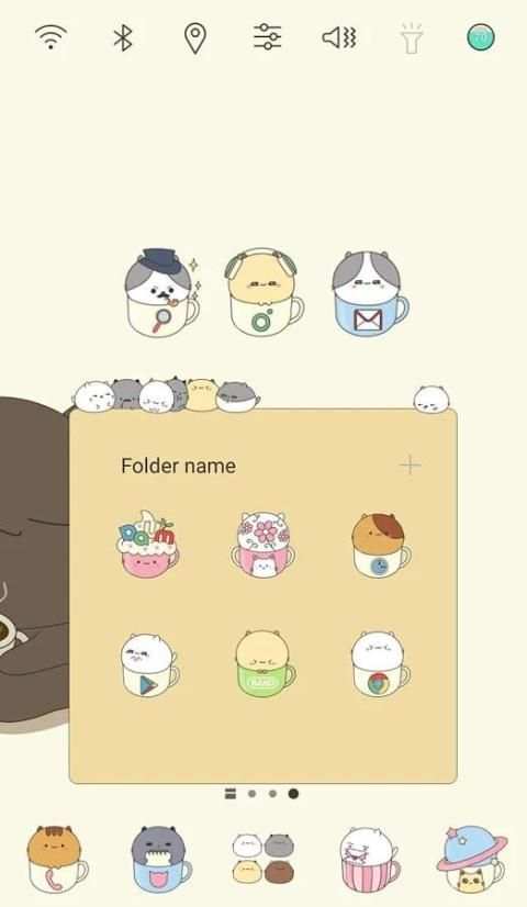 Simple Cute Cat GIF icon theme screenshot 3