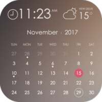 Amber Weather Widget