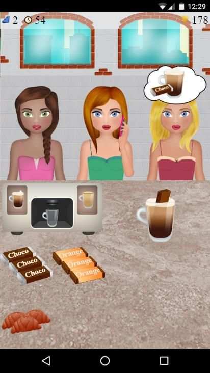 coffee shop cashier game screenshot 1