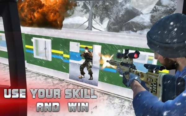 Sniper Train War Game 2017 screenshot 1