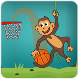 ikon Jungle Monkey plays Basketball