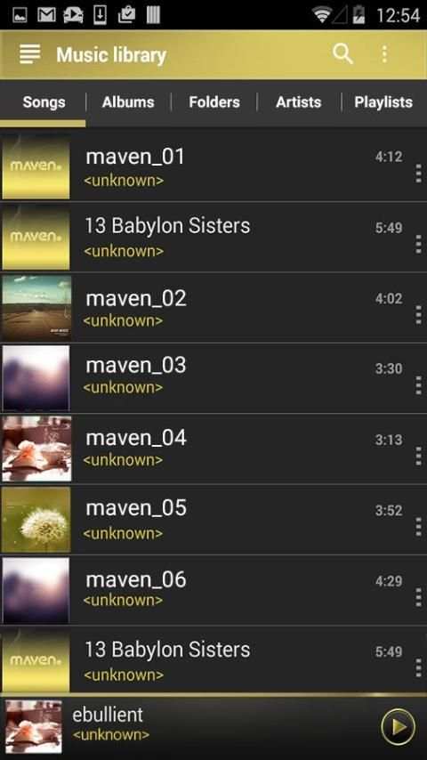 MAVEN Player Gold(Black) Skin screenshot 7