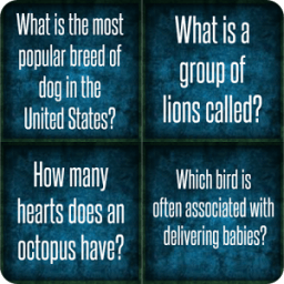 Animal trivia quiz иконка