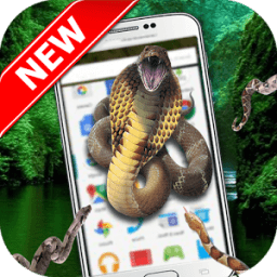 Snake On Screen - Funny Prank आइकन