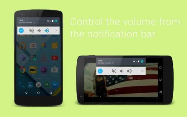 Volume Button for Lollipop स्क्रीनशॉट 1