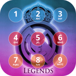 madrid real lock screen theme आइकन