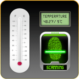 Fever Check Thermometer Prank icon