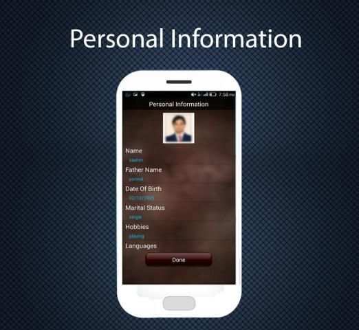Professional Resume Maker скриншот 5