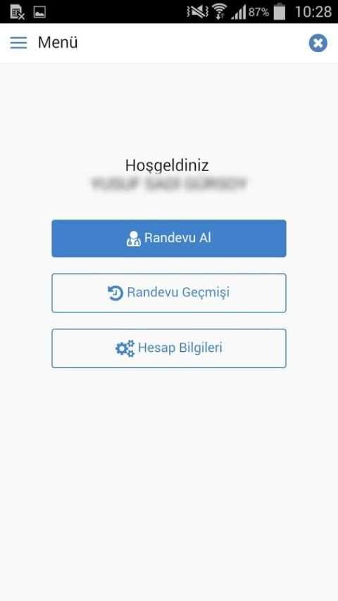 MHRS Mobil screenshot 2