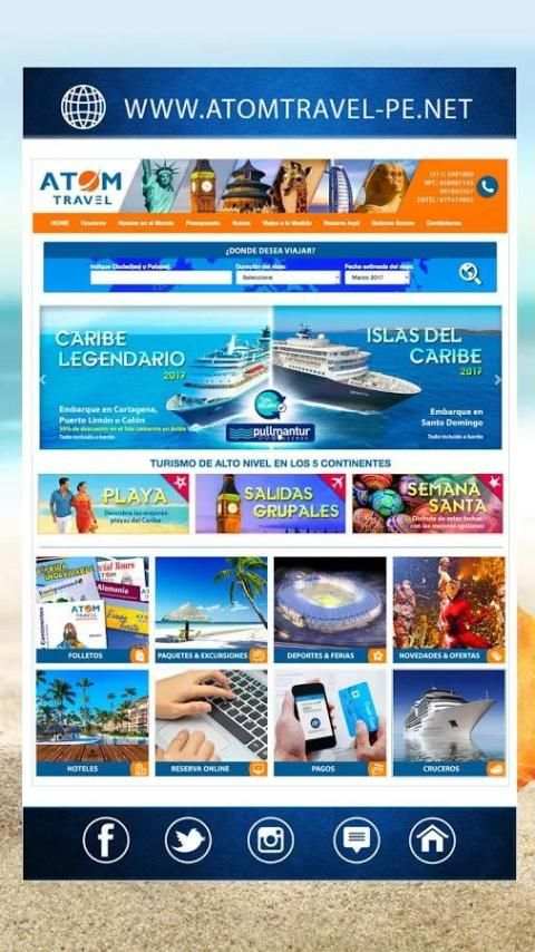 Atom Travel Peru screenshot 2