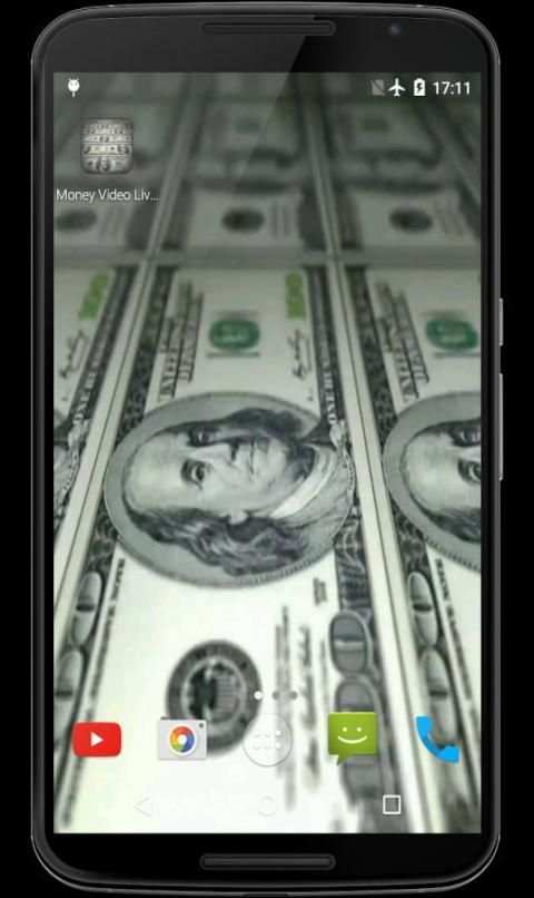 Money Video Live Wallpaper स्क्रीनशॉट 1