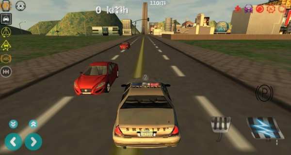 Police Car Driving Simulator स्क्रीनशॉट 1