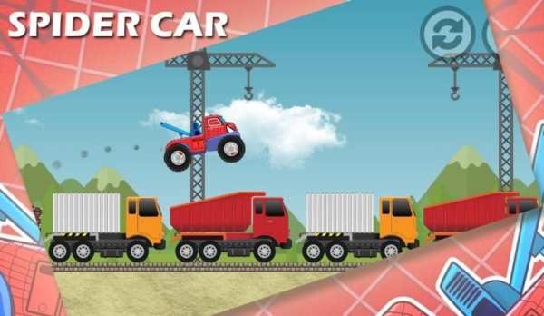 Spider Car Racing Game screenshot 2