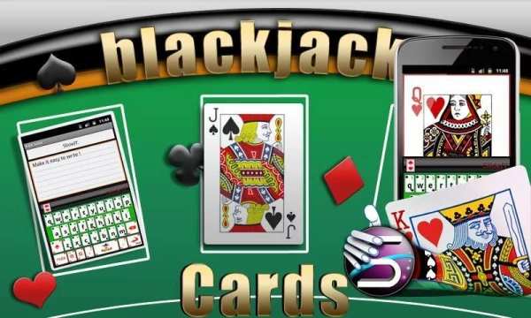 SlideIT Blackjack Cards Skin скриншот 4