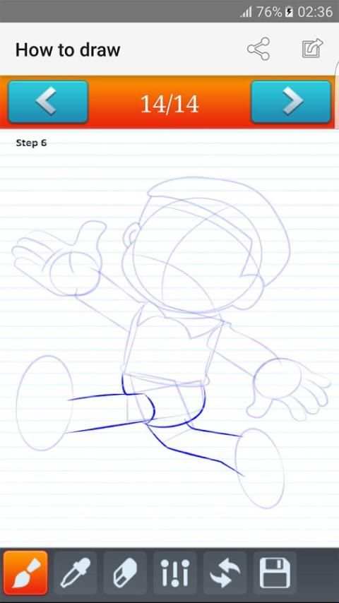 how to draw Doraemon скриншот 3
