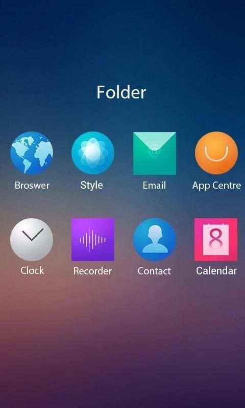 Simple II V Launcher Theme screenshot 2