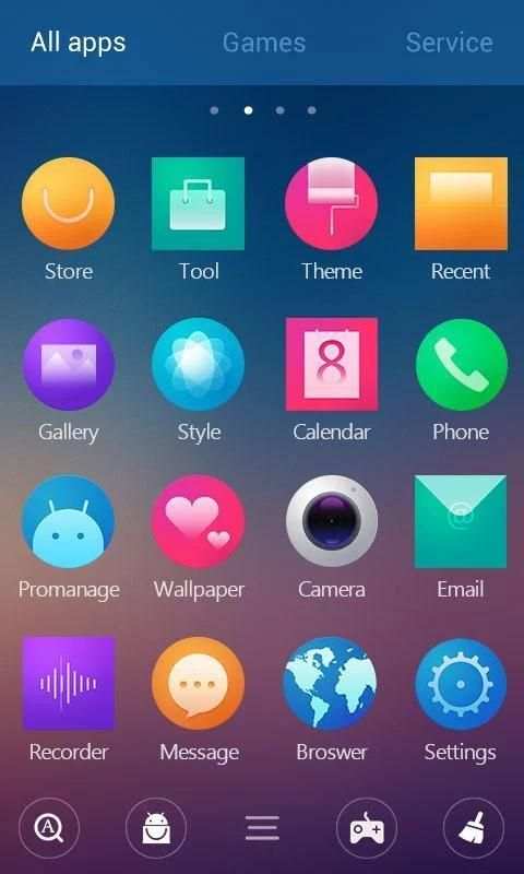 Simple II V Launcher Theme screenshot 3