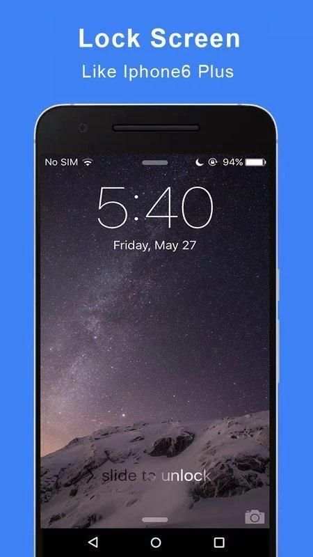 Lock Screen IOS 10 स्क्रीनशॉट 3