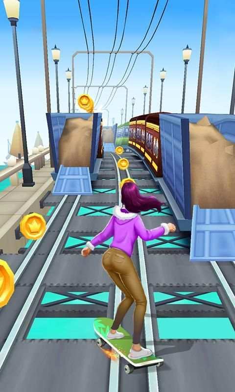 Subway Skate Surfers screenshot 2