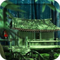 3D Bamboo House Live Wallpaper