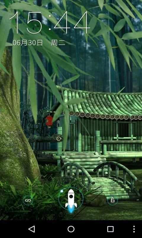 3D Bamboo House Live Wallpaper स्क्रीनशॉट 5