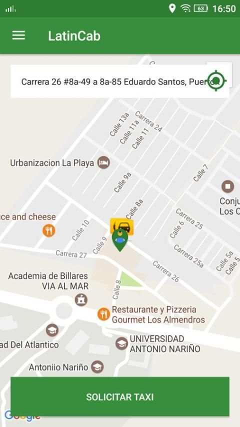 LatinCab screenshot 1