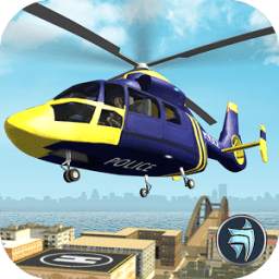 Police Helicopter Survival Sim