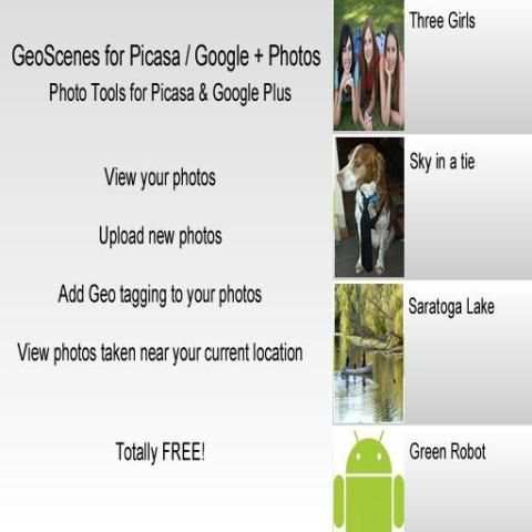 GeoScene for Google + Photos скриншот 1