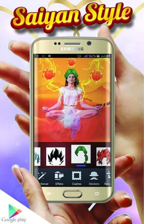 Super Saiyan Camera Effects स्क्रीनशॉट 2