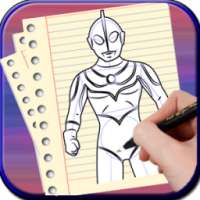 How to Draw Ultraman on 9Apps