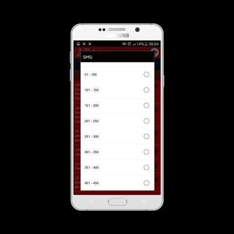 SMS AMOUR 2017 screenshot 1