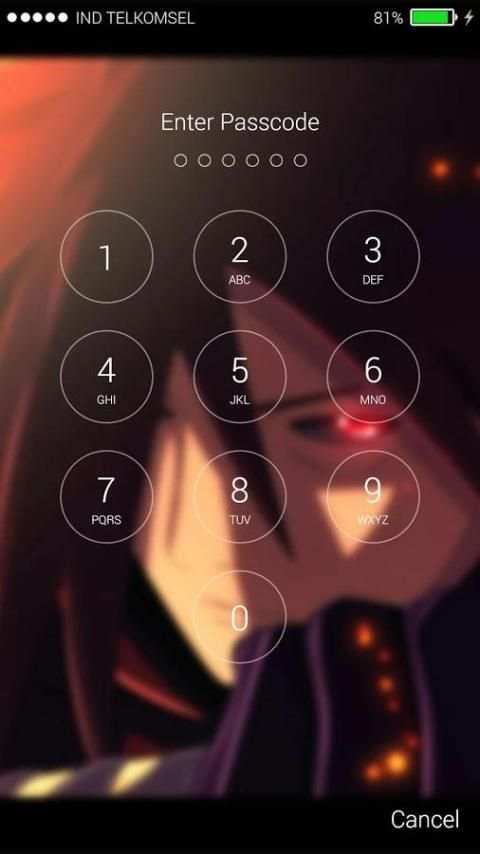 Uchiha Lock Screen Clan скриншот 2