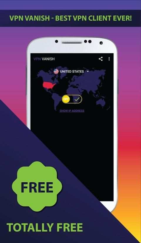VPN Vanish screenshot 1