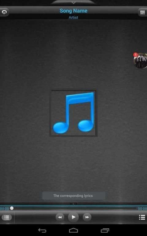 Mp3 Player Music скриншот 1