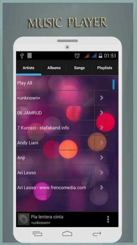 Music Player 3 تصوير الشاشة