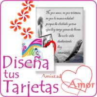 Diseña postales amor y amistad