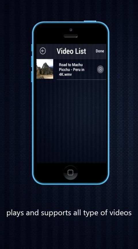 MP4 Video Player скриншот 3