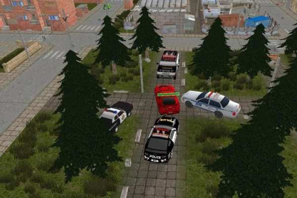 Police Chase - Crime City 3D स्क्रीनशॉट 2