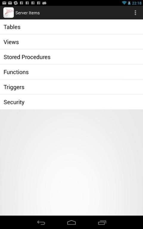SQL Studio Lite स्क्रीनशॉट 3