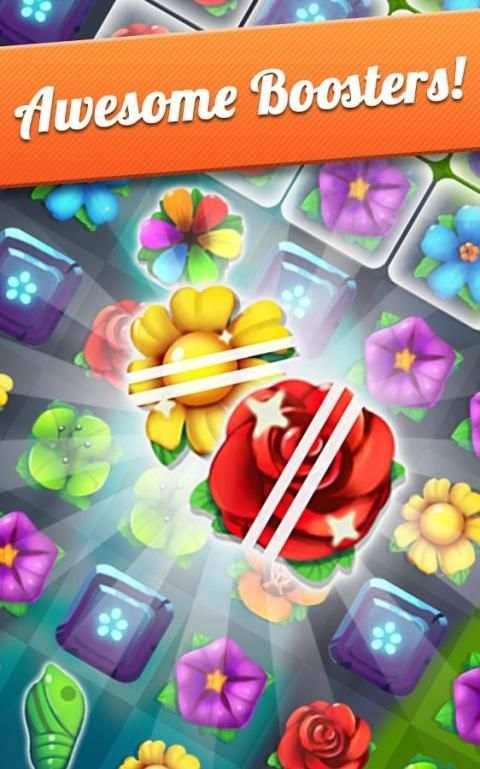 Flower Crush Match 3 screenshot 4