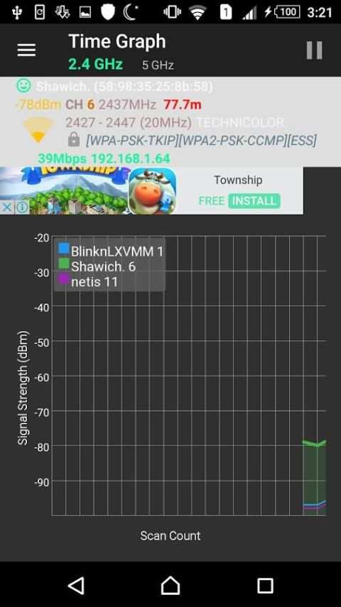 Analyzer WiFi скриншот 1