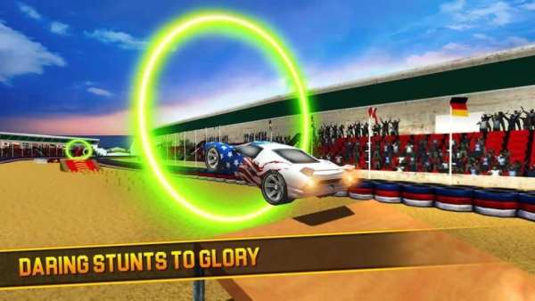 Extreme Stunt Car Racing скриншот 3