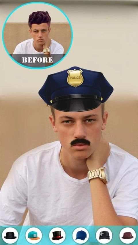 Cap & Hat Photo Editor скриншот 15