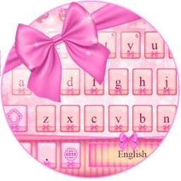 Pink Bow Girly Typewriter 10001001