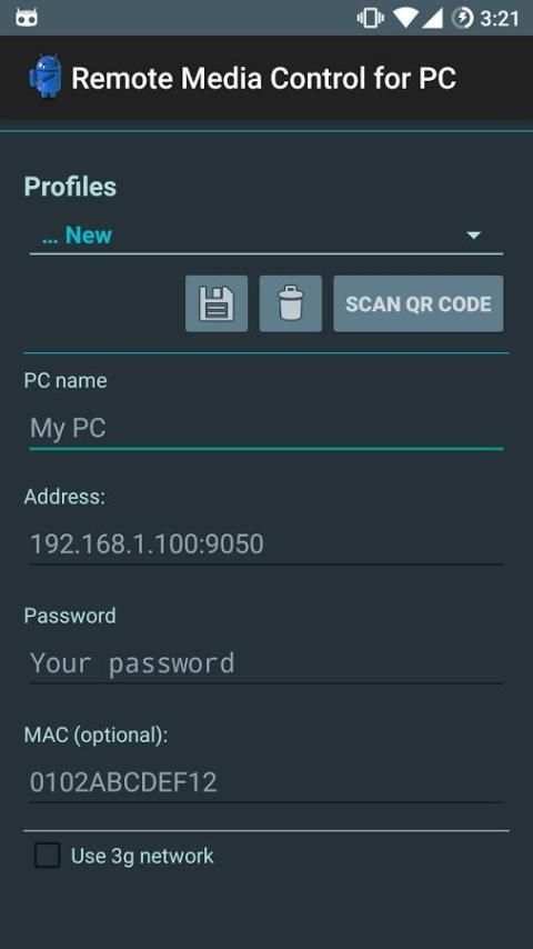 Remote Control Widget for PC screenshot 6