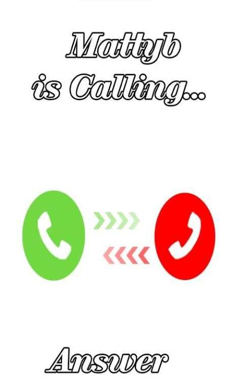 fake call from mattyb screenshot 1