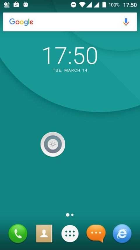 Flashlight LED Widget screenshot 1