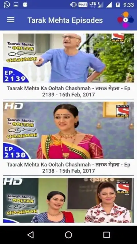 480px x 854px - Tarak Mehta Episodes Pag-download ng App 2023 - Libre - 9Apps