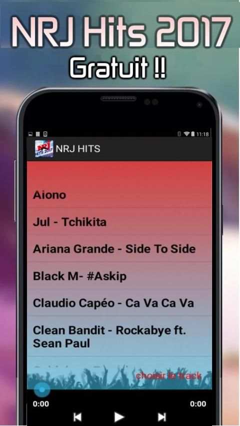TOP NRJ HITS 2017 स्क्रीनशॉट 2
